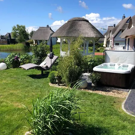 Reetdachhaus Am Wasser Mit Sauna- Aussenwhirlpool- Kamin Und E-ladestation By Interhome Ferienhaus *